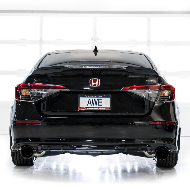 AWE Tuning Touring Edition Catback Exhaust - Chrome Tips 2022+ Honda Civic / 2023+ Acura Integra A-Spec