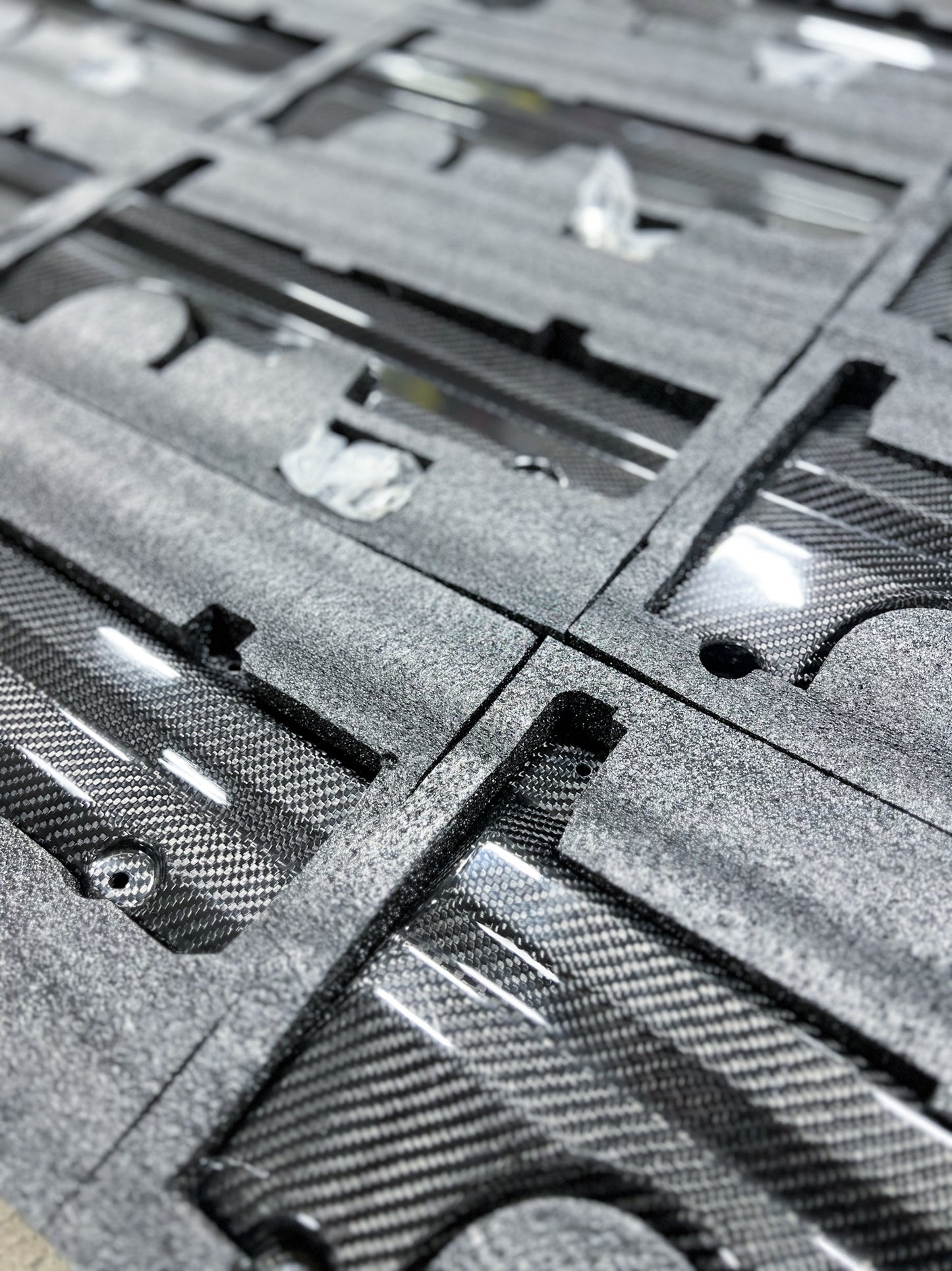 9G COMPOSITE GLOSS CARBON FIBER COIL PACK K20C1 VALVE COVER