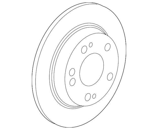 Genuine Honda 2017-2021 Honda Civic Type-R FK8 Rear Brake Rotor Disc