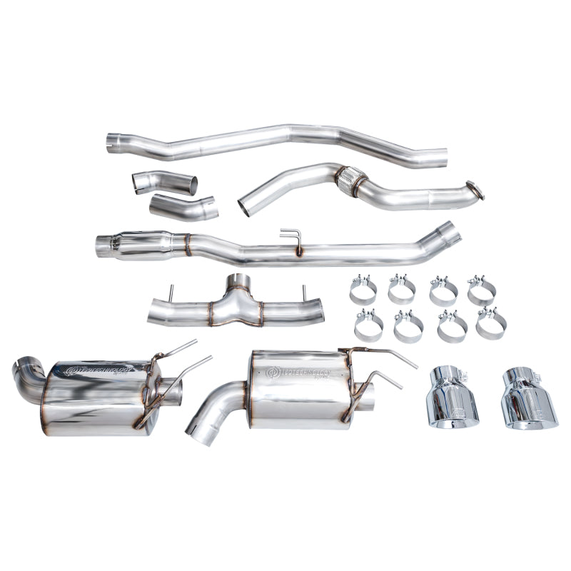 AWE Tuning Touring Edition Catback Exhaust - Chrome Tips 2022+ Honda Civic / 2023+ Acura Integra A-Spec