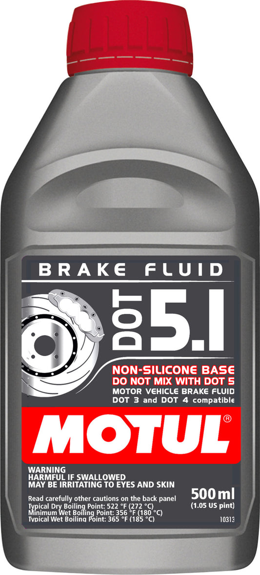 Motul 1/2L Brake Fluid DOT 5.1 (Case of 12 Units)