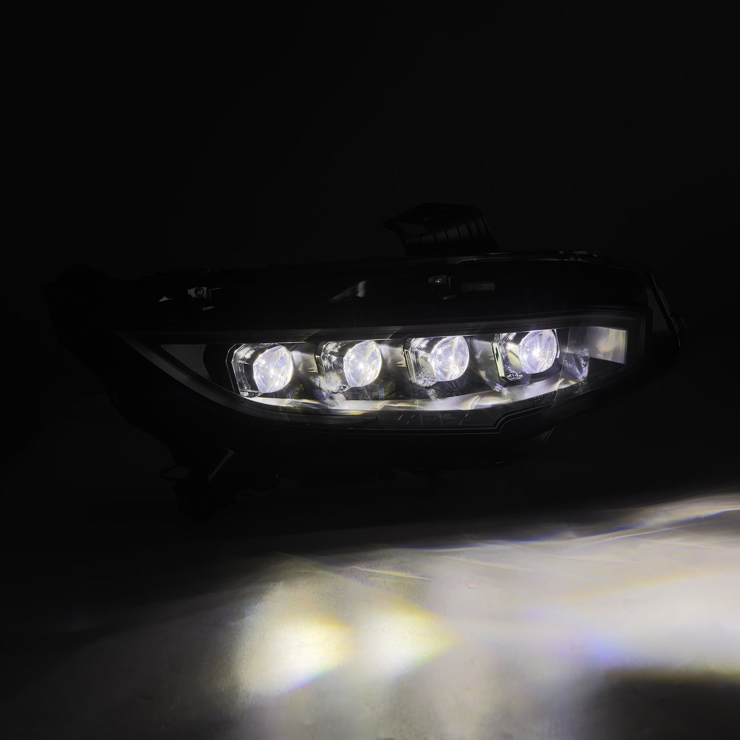 ALPHAREX NOVA-SERIES LED PROJECTOR HEADLIGHTS ALPHA-BLACK 2017-2021 Honda Civic