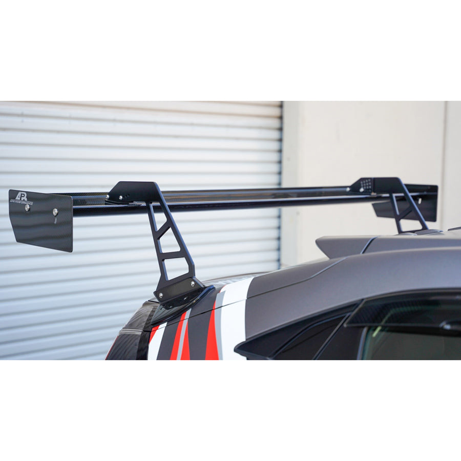 APR Performance Carbon Fiber GT-250 67 inch Adjustable Wing (Swan Neck) - 2017-2021 Honda Civic Type R FK8