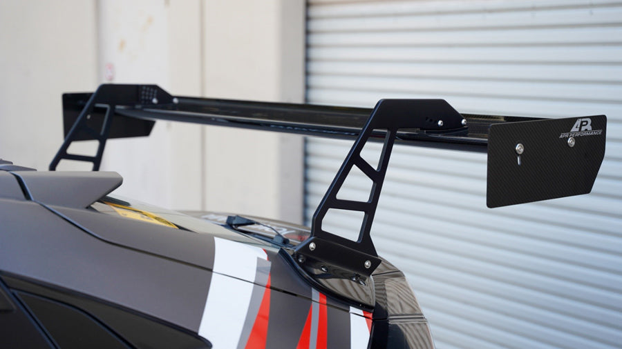 APR Performance Carbon Fiber GT-250 67 inch Adjustable Wing (Swan Neck) - 2017-2021 Honda Civic Type R FK8