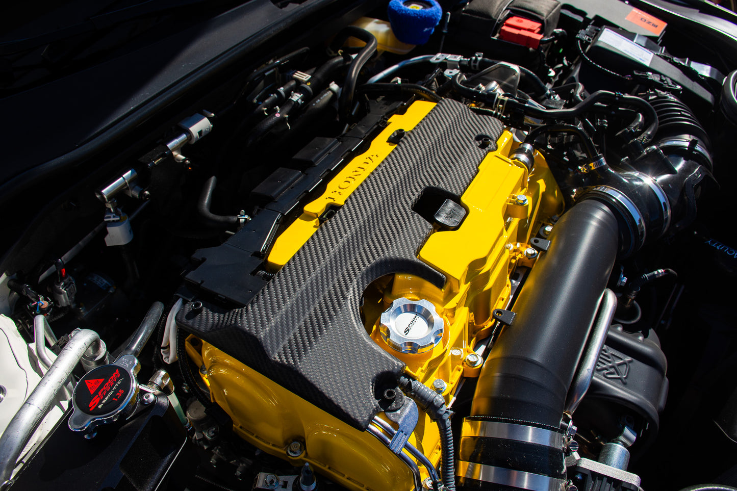 9G COMPOSITE DRY CARBON COIL PACK K20C1 VALVE COVER