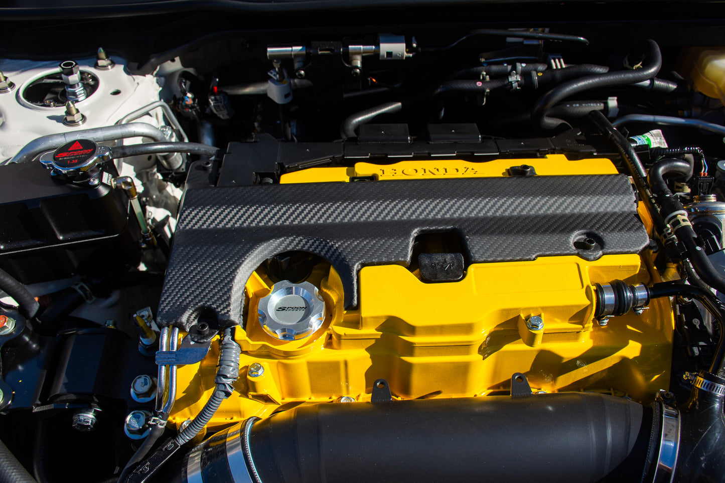 9G COMPOSITE DRY CARBON COIL PACK K20C1 VALVE COVER