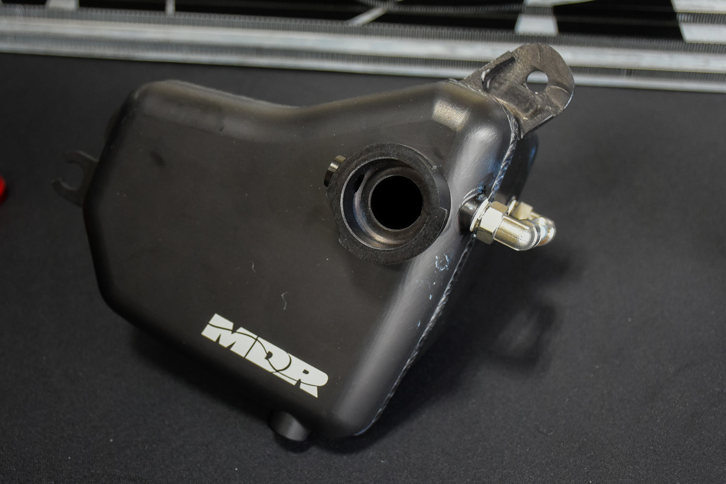 MDR Industries Billet EXPANSION TANK - MIDNIGHT ONYX 2023+ Honda Civic Type R FL5 / 2024+ Acura Integra Type S / 2017+ Honda Civic Type R FK8
