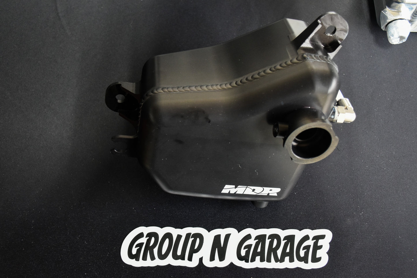 MDR Industries Billet EXPANSION TANK - MIDNIGHT ONYX 2023+ Honda Civic Type R FL5 / 2024+ Acura Integra Type S / 2017+ Honda Civic Type R FK8