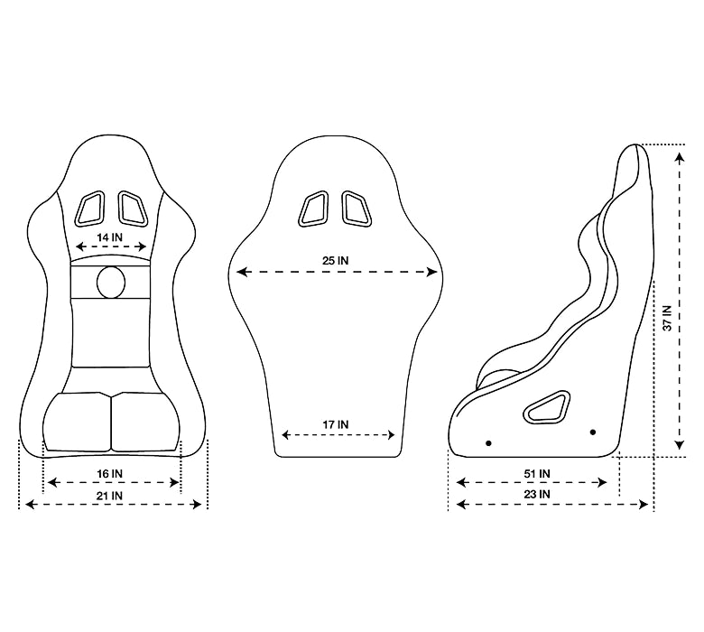 FIA Competition Seat Large