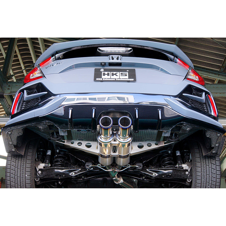HKS Hi-Power SPEC-L2 Exhaust V2 2016-2021 Honda Civic Hatchback Sport
