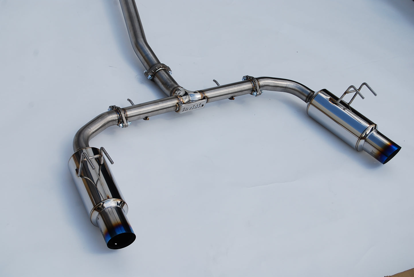 INVIDIA DUAL N1 TITANIUM Tip 2022+ Honda Civic Si FE1 / 2022+ Acura Integra DE4