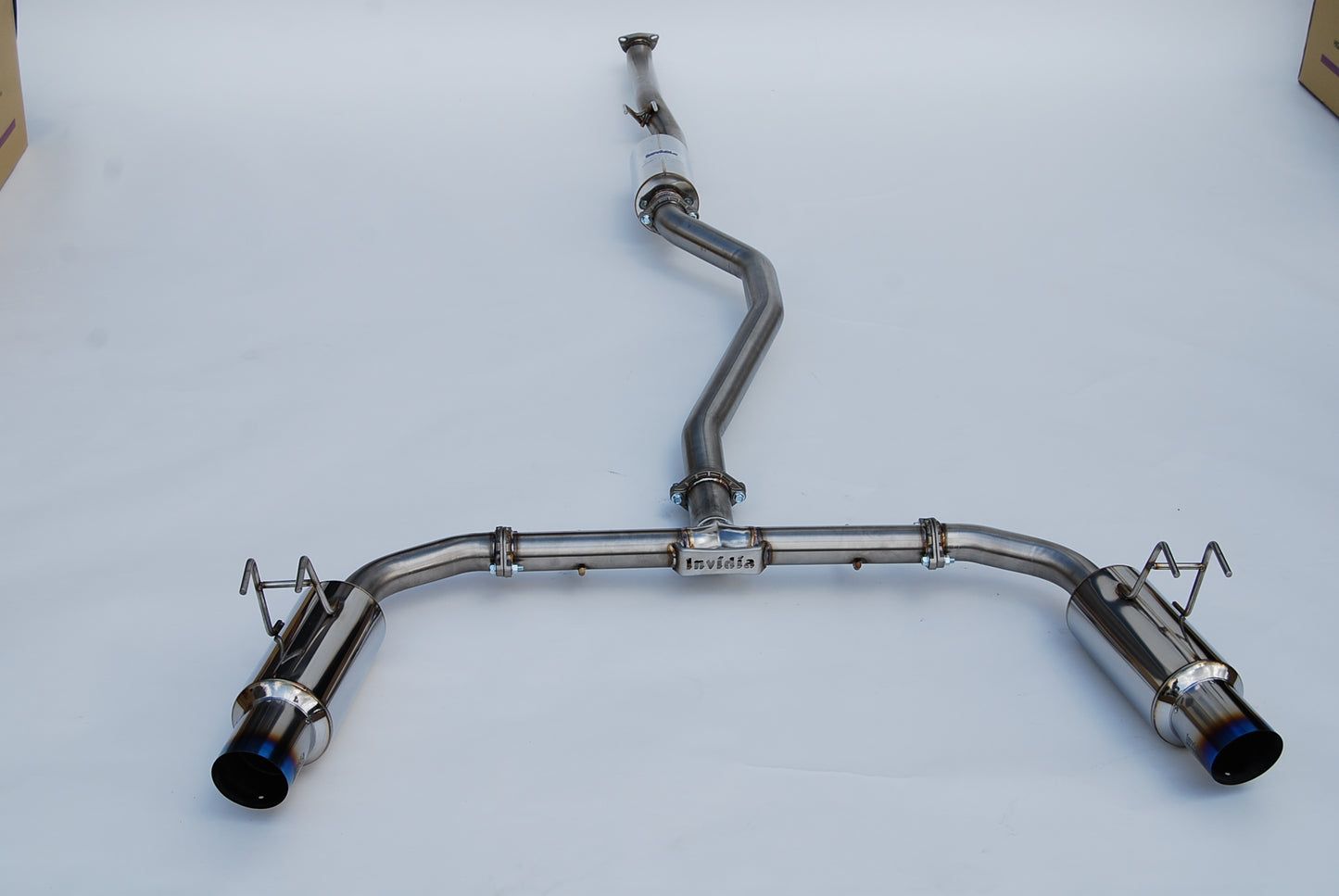 INVIDIA DUAL N1 TITANIUM Tip 2022+ Honda Civic Si FE1 / 2022+ Acura Integra DE4