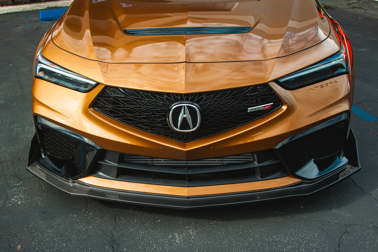 APR Performance Carbon Front Air Dam Lip 2023+ Acura Integra Type S