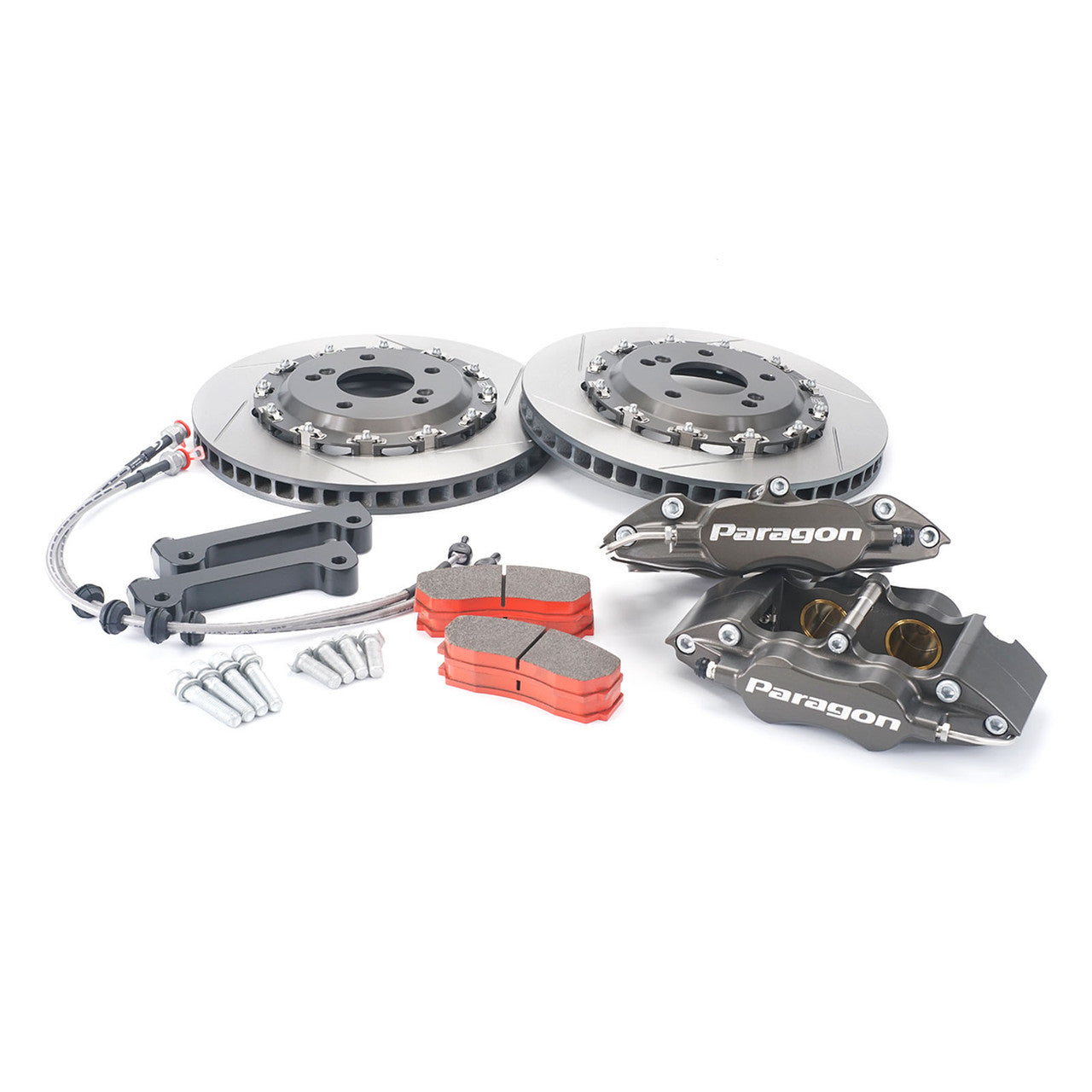 Paragon Track Performance Big Brake Kit (PA055 4 piston) - Honda 8/9/10/11th Gen Civic Front / Acura Integra DE4