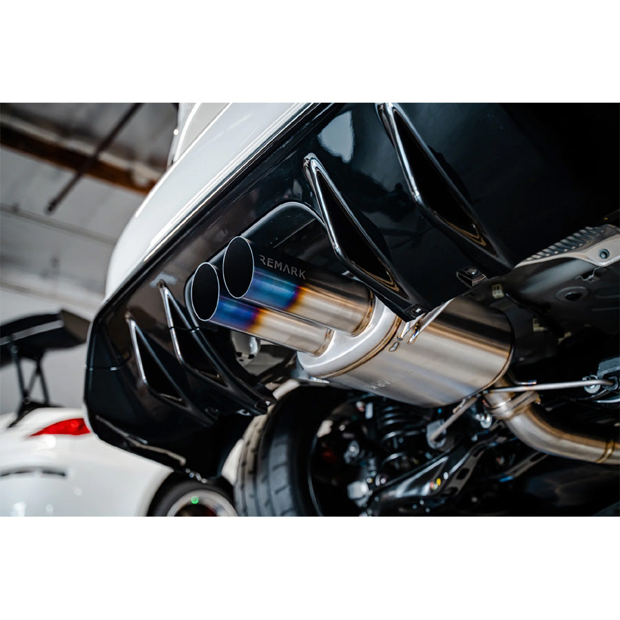 Remark 2023+ Honda Civic Type-R (FL5) Sports Touring Catback Exhaust/Front Pipe - Full Titanium