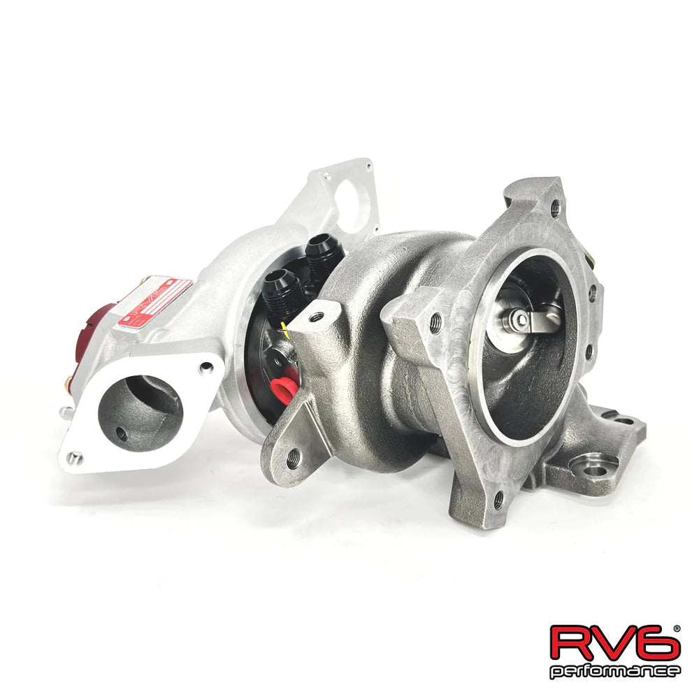 RV6 R660 RED Ball Bearing Turbo for 2.0T With Bypass Valve 2017+ Honda Civic Type-R FK8/FL5 / 2023+ Integra Type S DE5