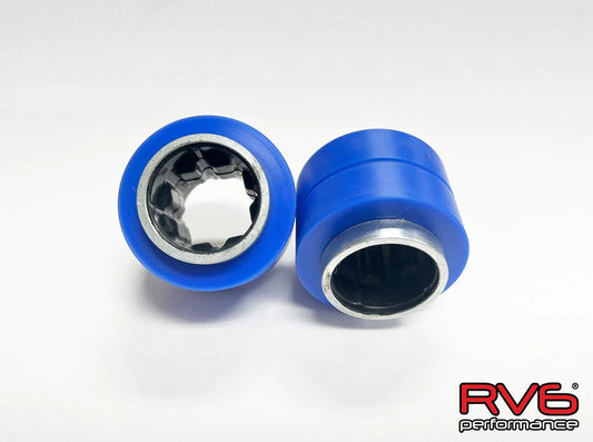 RV6 CivicX Solid Front Compliance Mount Bushings and Shims V2 2017+ Honda Civic Type-R FK8