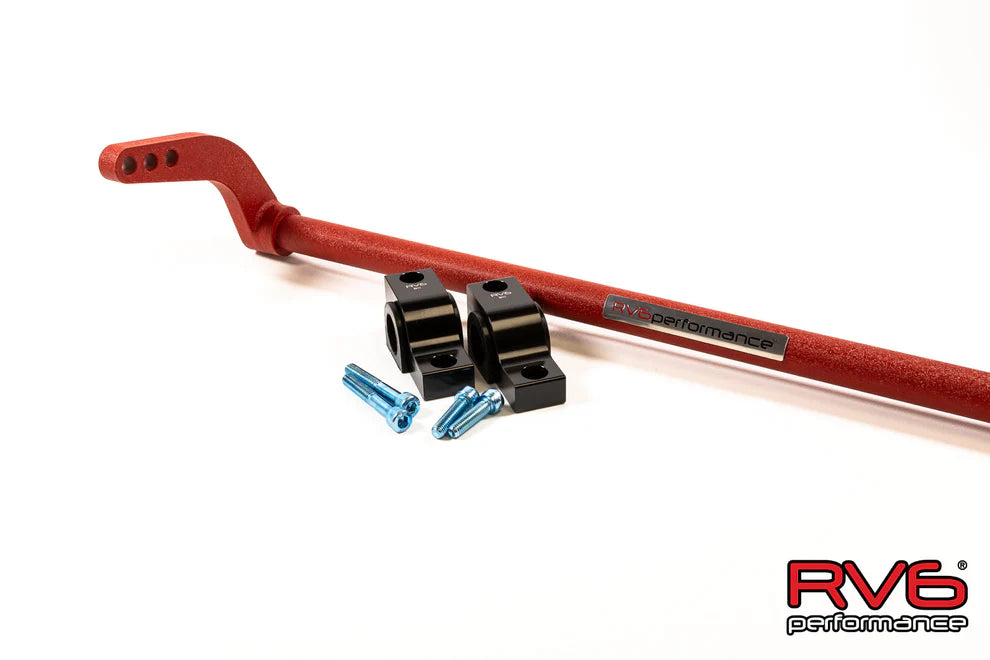 RV6 Adjustable Chromoly Rear Sway Bar (25.4mm) 2017+ Honda Civic Type-R FK8/ 2023+ Civic Type R FL5 / 2023+ Acura Integra Type S