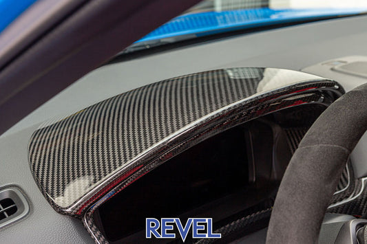 Revel GT Dry Carbon Center Dash Cover 2023+ Honda Civic Type R FL5