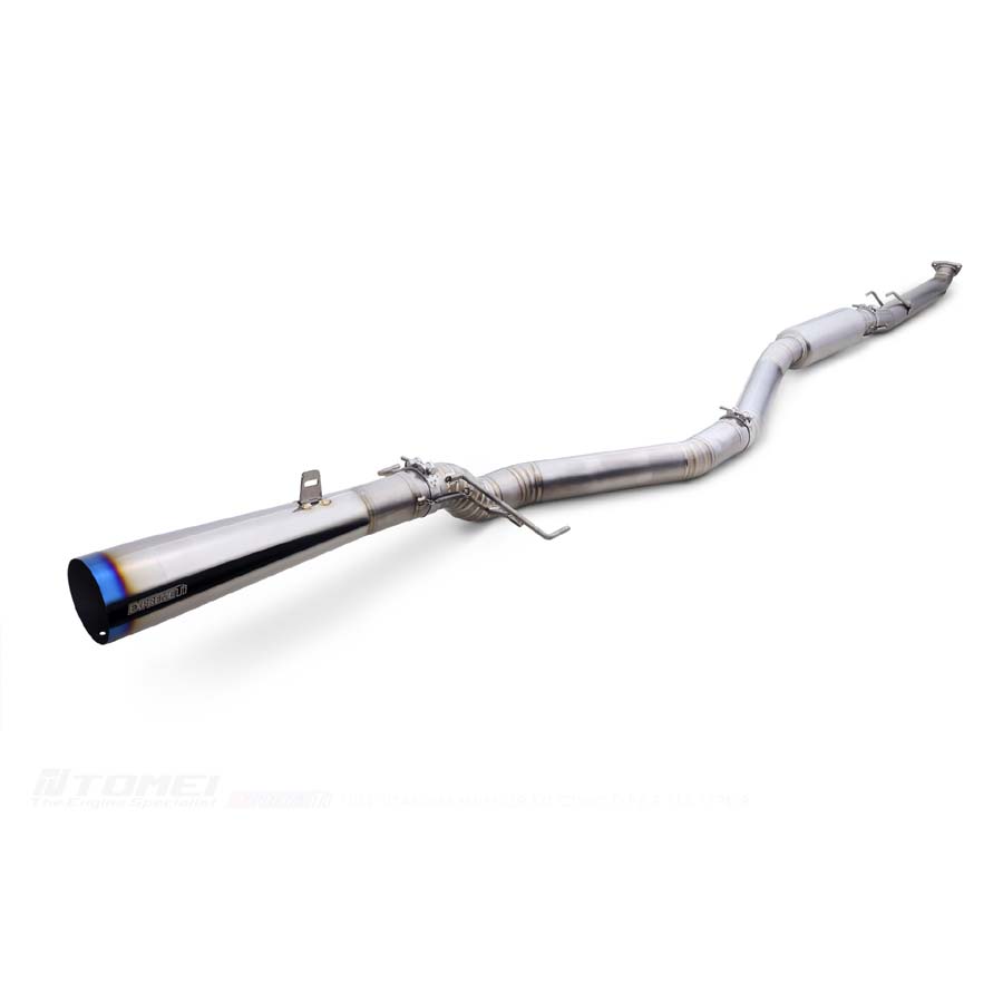 Tomei Full Titanium Expreme Ti Exhaust (Type R / Single Straight Pipe) - 2023+ Honda Civic Type R FL5