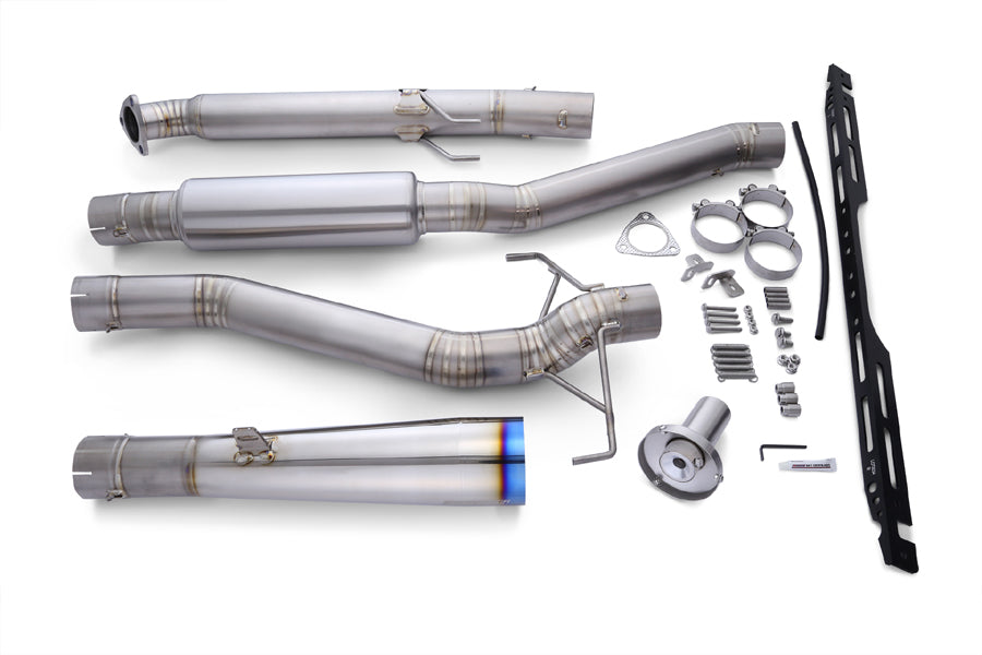 Tomei Full Titanium Expreme Ti Exhaust (Type R / Single Straight Pipe) - 2023+ Honda Civic Type R FL5