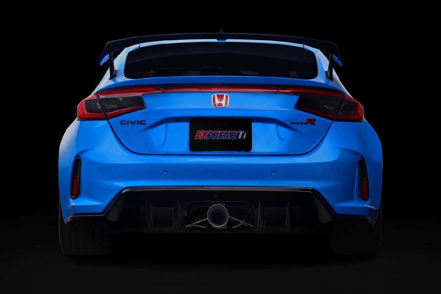 Tomei Full Titanium Expreme Ti Exhaust (Type R / Single Straight Pipe) - 2023+ Honda Civic Type R FL5
