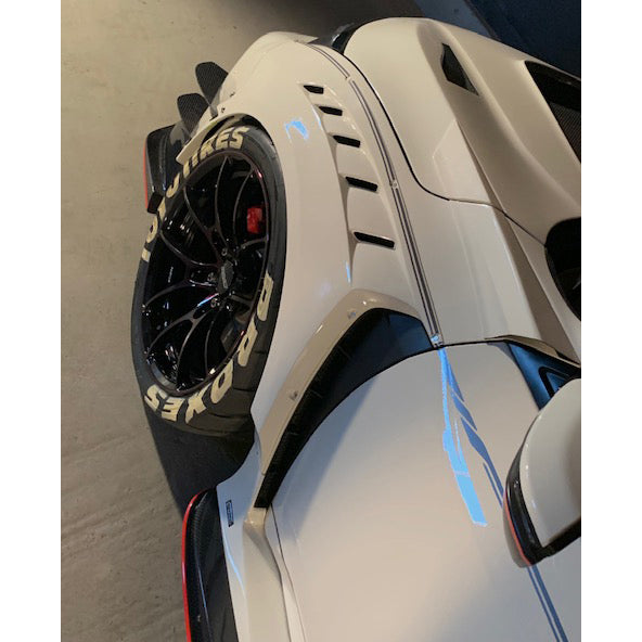 Varis Widebody Upgrade Kit without Front Bumper Honda Civic Type R FK8 17-21