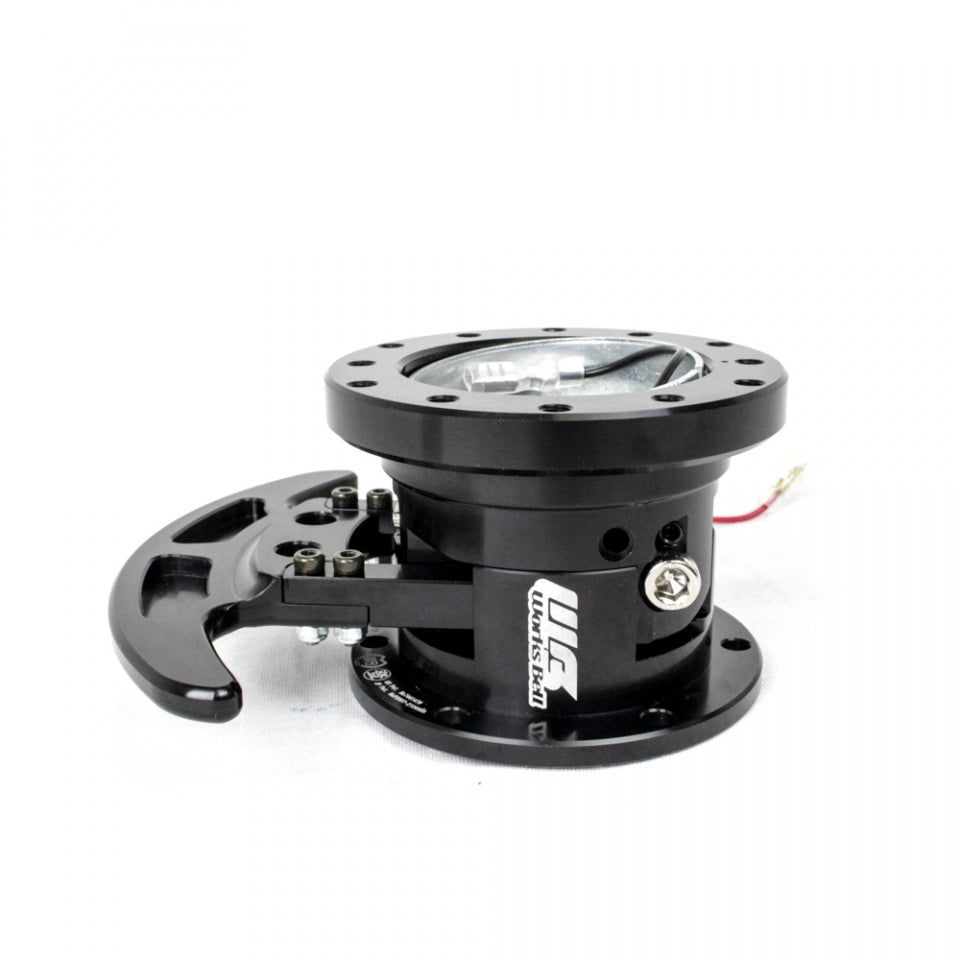 Works Bell Rapfix GTC Hybrid Pop-up Steering System - Black