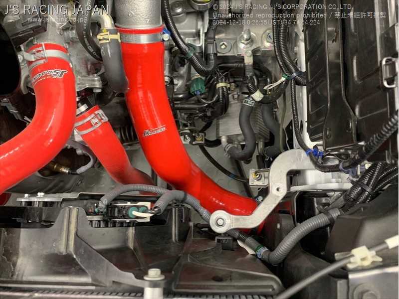 J'S RACING HIGH PERFORMANCE TURBO INTERCOOLER HOSE KIT 2023+ CIVIC TYPE R FL5