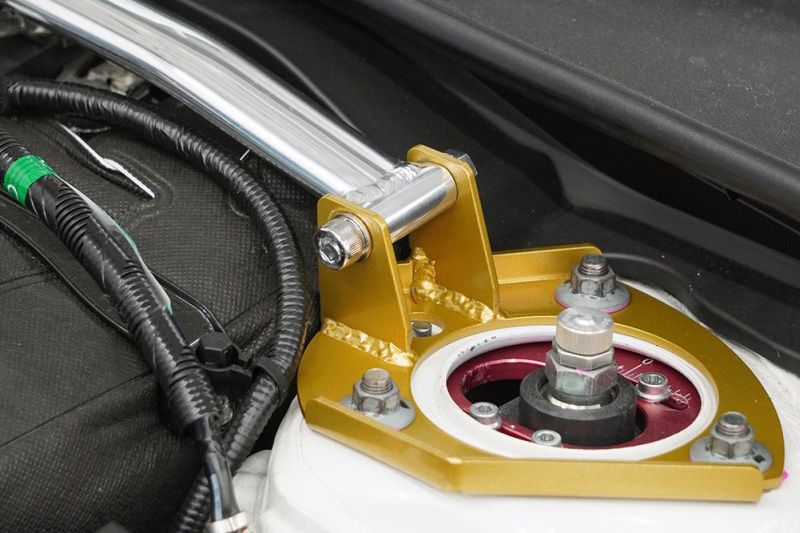 J's Racing Strut Tower Bar (Front) 2023+ Honda Civic Type R / 2023+ Acura Integra Type S