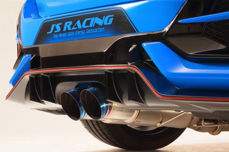 J's Racing FX-PRO Full Titanium Exhaust 70RS 2017-2021 Honda Civic Type R
