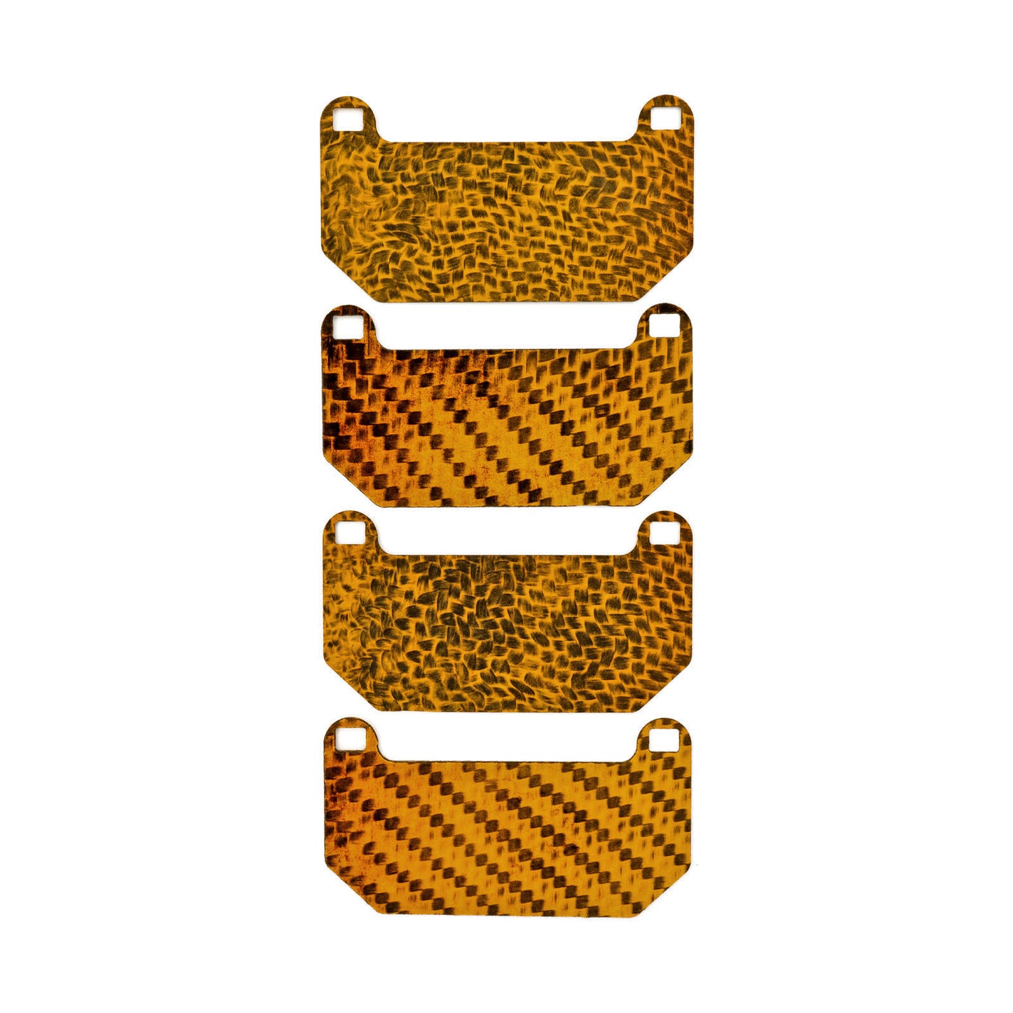 HEL Carbon Fibre Brake Pad Shims 2022+ Civic Type R / 2023+ Integra Type S