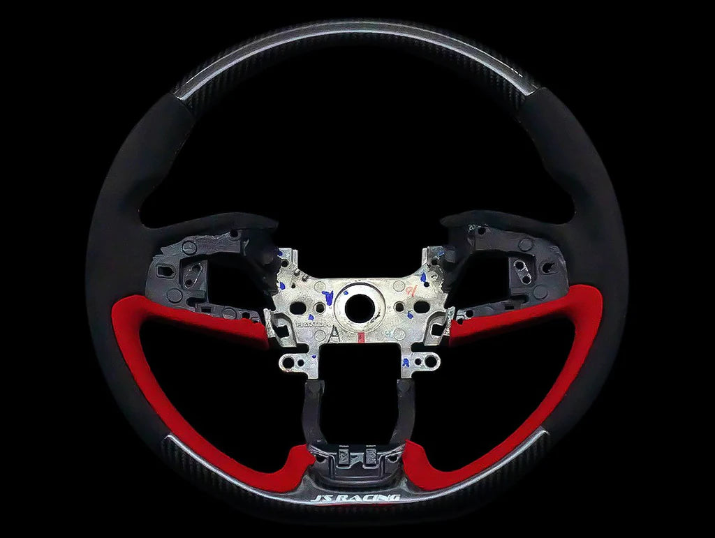 J's Racing Sport Steering Wheel Alcantara 2017-2021 Honda Civic Type R