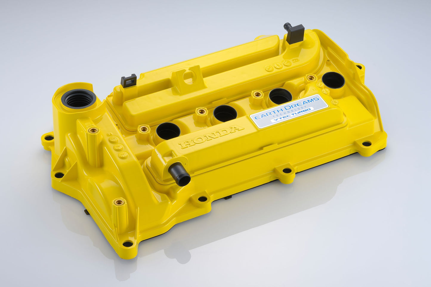 Spoon Head Valve Cover, Yellow 2016-2021 Honda Civic Non Si Fk7 & FC1