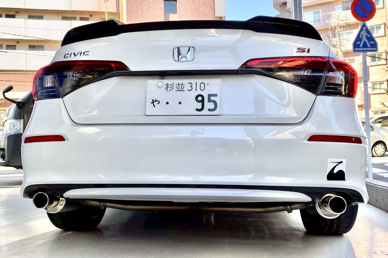 Spoon N1 Muffler Exhaust Kit 2022+ Honda Civic Si FE1 / 2022+ Acura Integra DE4