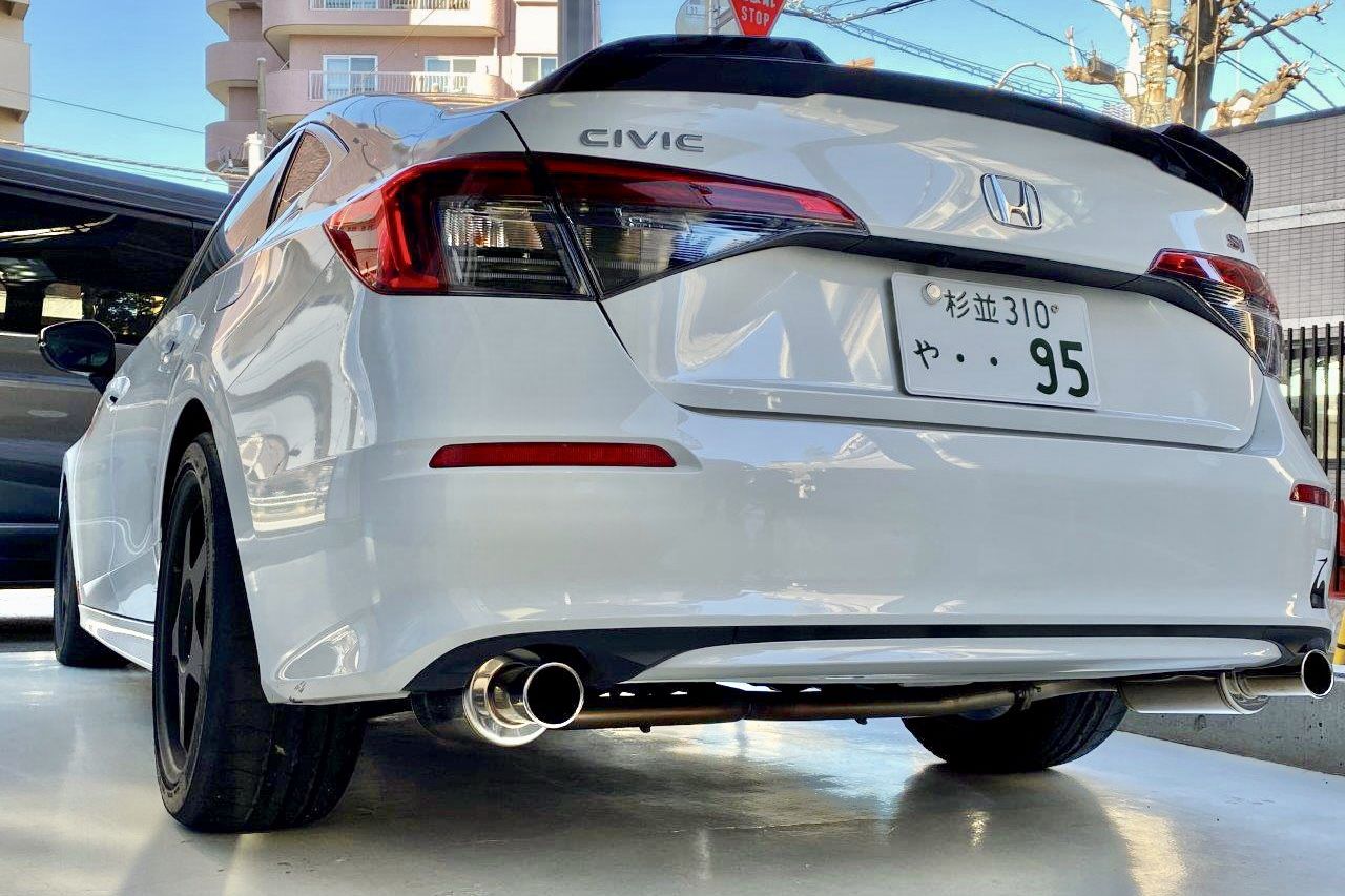 Spoon N1 Muffler Exhaust Kit 2022+ Honda Civic Si FE1 / 2022+ Acura Integra DE4