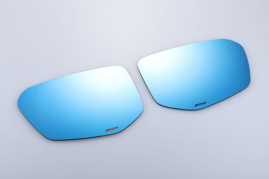 Spoon Blue Wide Door Mirror Set 2017-2021 Honda Civic 10th Gen Civic