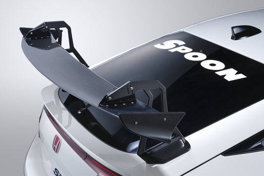 Spoon Crane Neck Wing (Carbon) 2022+ Honda Civic Type R
