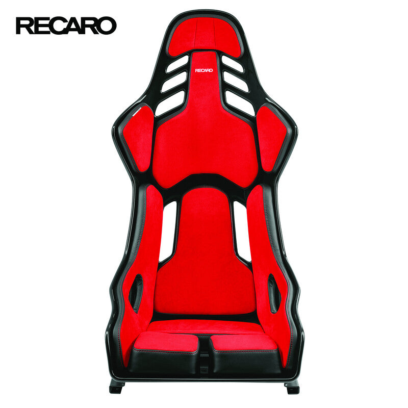 Recaro Podium CFK (CF/Kevlar) FIA/ABE Large - Alcantara Red/Leather Blk