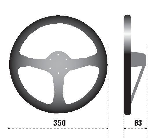 Sparco Steering Wheel L575 Monza