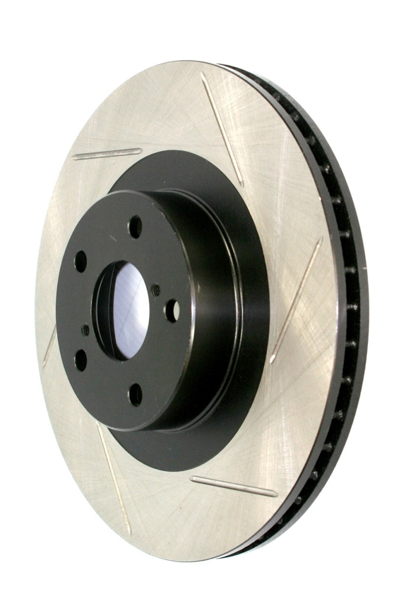 StopTech Power Slot 17-26 Honda Civic Rear Right Slotted Rotor