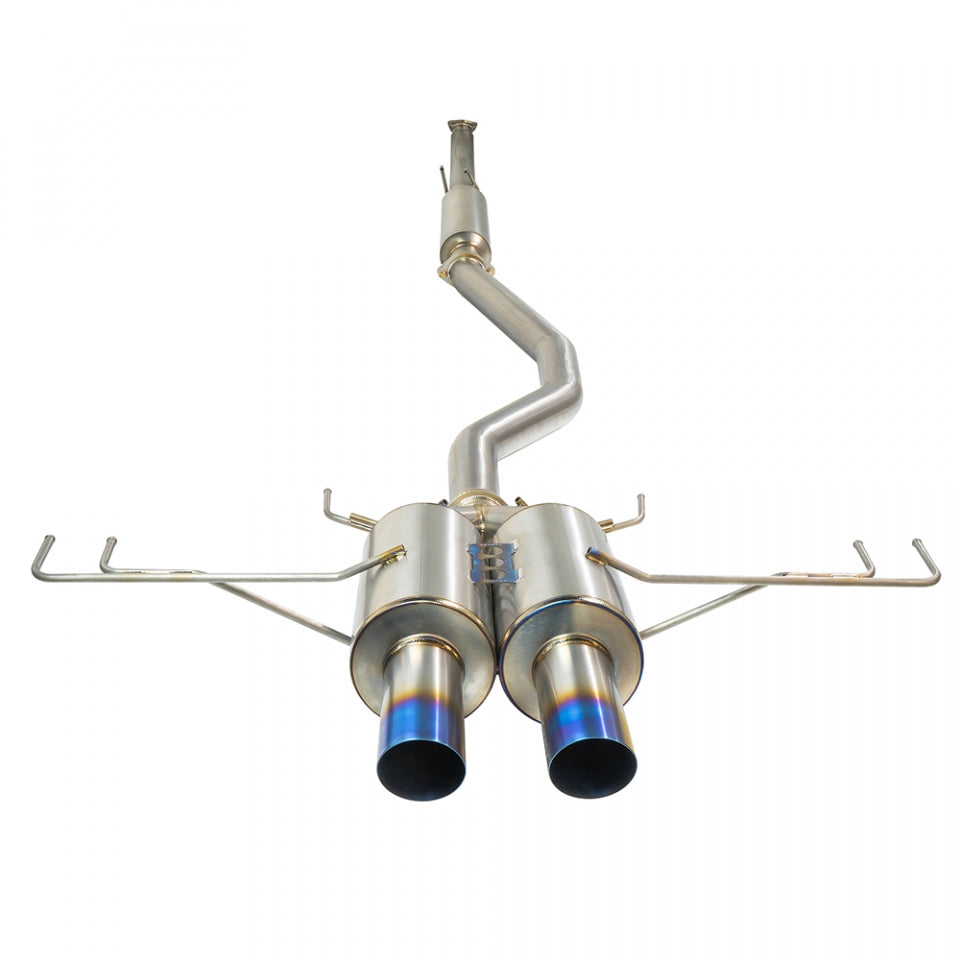 Remark Full Titanium Catback Exhaust (Non Resonated) - Honda Civic Type R FK8 17-21