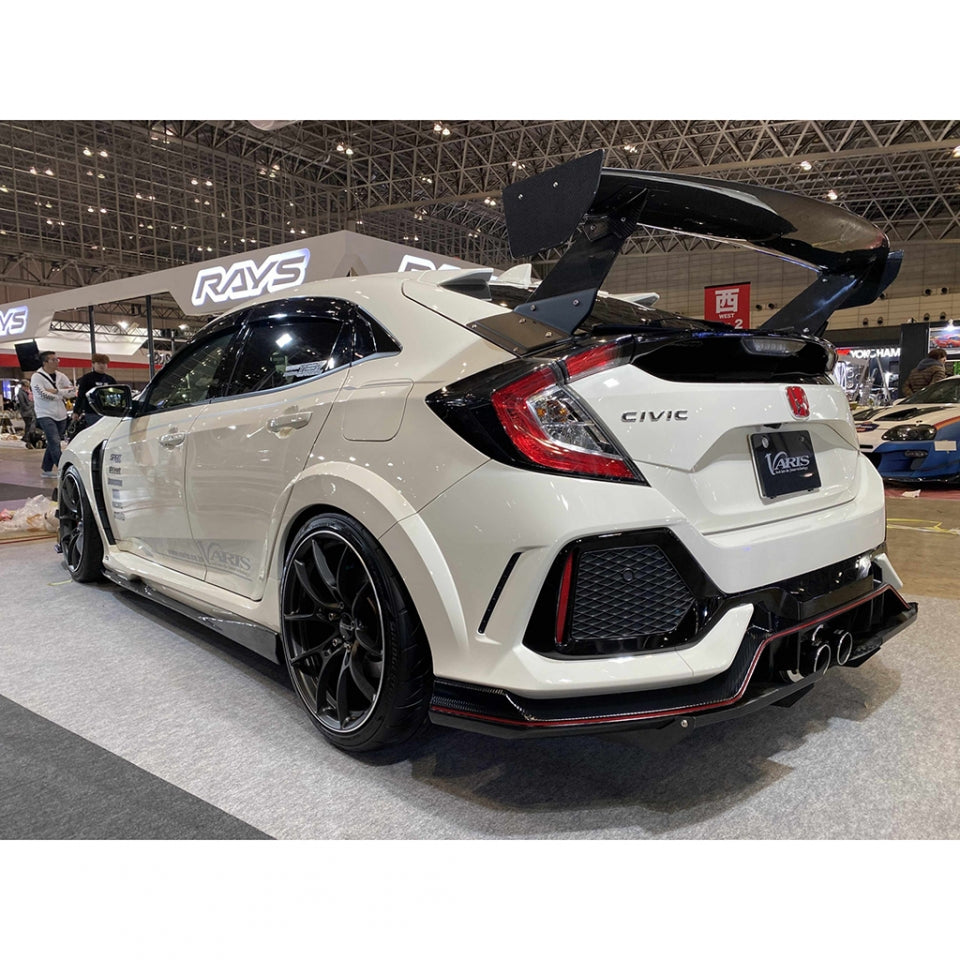 Varis GT-Wing with Mount Bracket for Street II (1520mm, Carbon) - Honda Civic Type R FK8 17-21