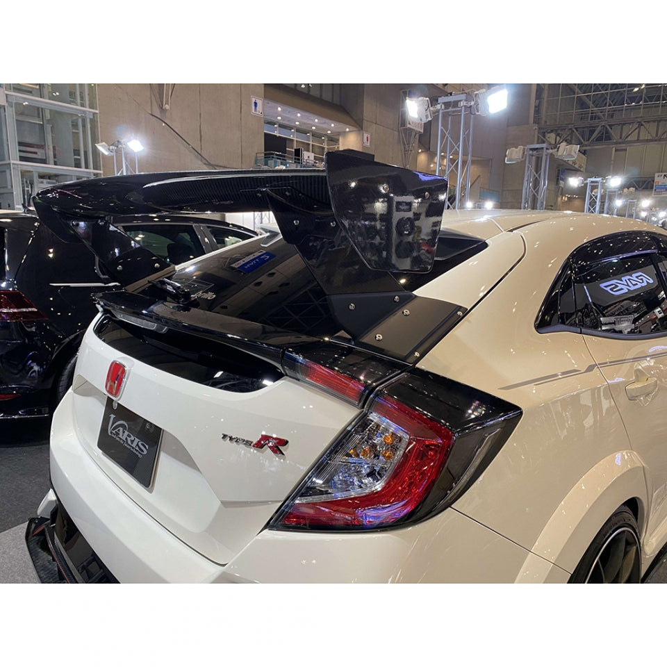 Varis GT-Wing with Mount Bracket for Street II (1520mm, Carbon) - Honda Civic Type R FK8 17-21