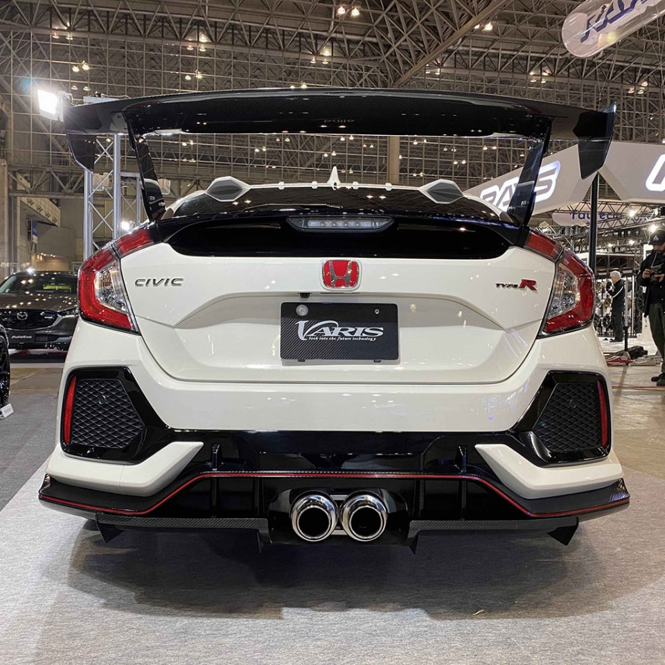 Varis GT-Wing with Mount Bracket for Street II (1520mm, Carbon) - Honda Civic Type R FK8 17-21