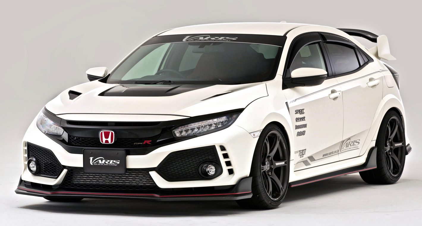 VARIS ARISING I CARBON VENTED COOLING HOOD Honda Civic Type R FK8 17-21