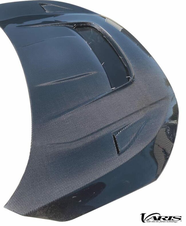 VARIS ARISING I CARBON VENTED COOLING HOOD Honda Civic Type R FK8 17-21