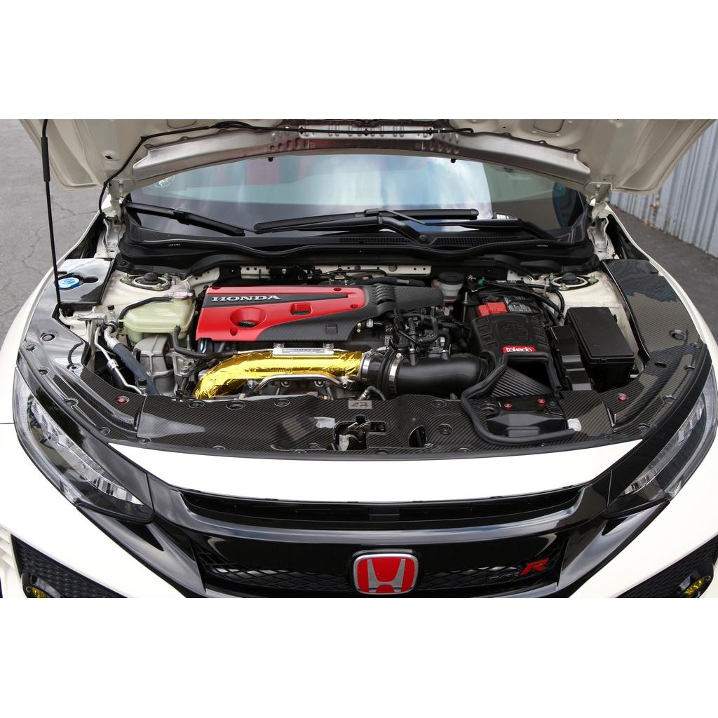 APR Performance Carbon Fiber Honda Civic Type R Radiator Cooling Plate Kit 2017-2021