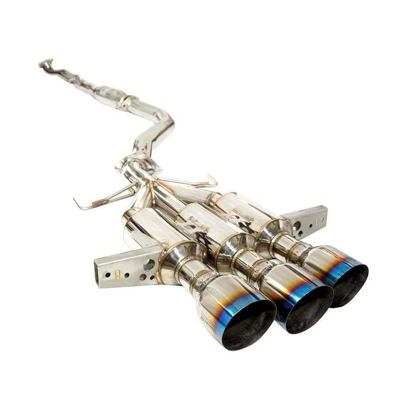 Invidia Gemini/R400 Full 76mm Exhaust w/Front Pipe and Titanium Tips 2017-2021 Honda Civic Type-R
