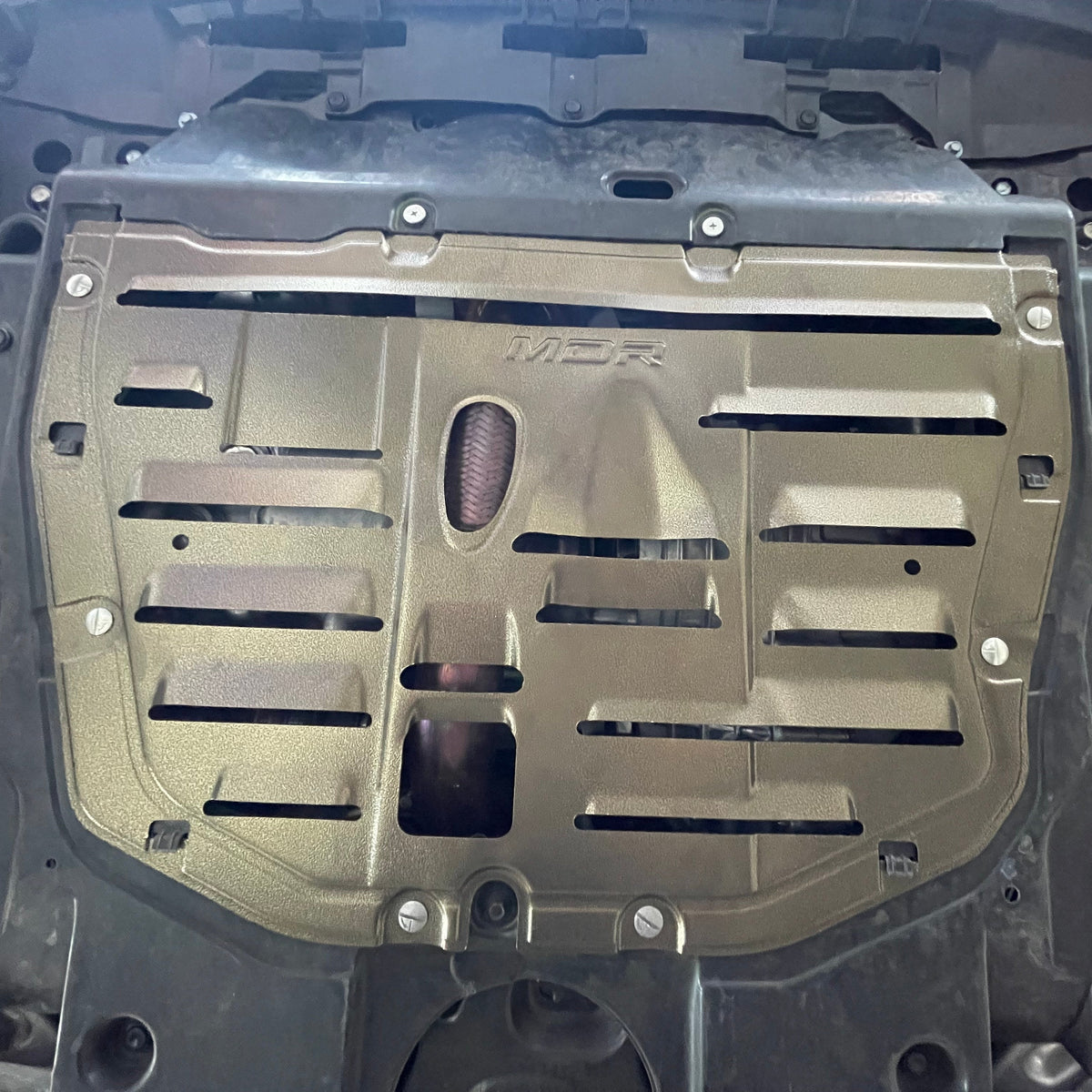 MDR Industries Vented Engine Splash Guard Cooling Undertray Plate 2017-2021 Honda Civic Type R